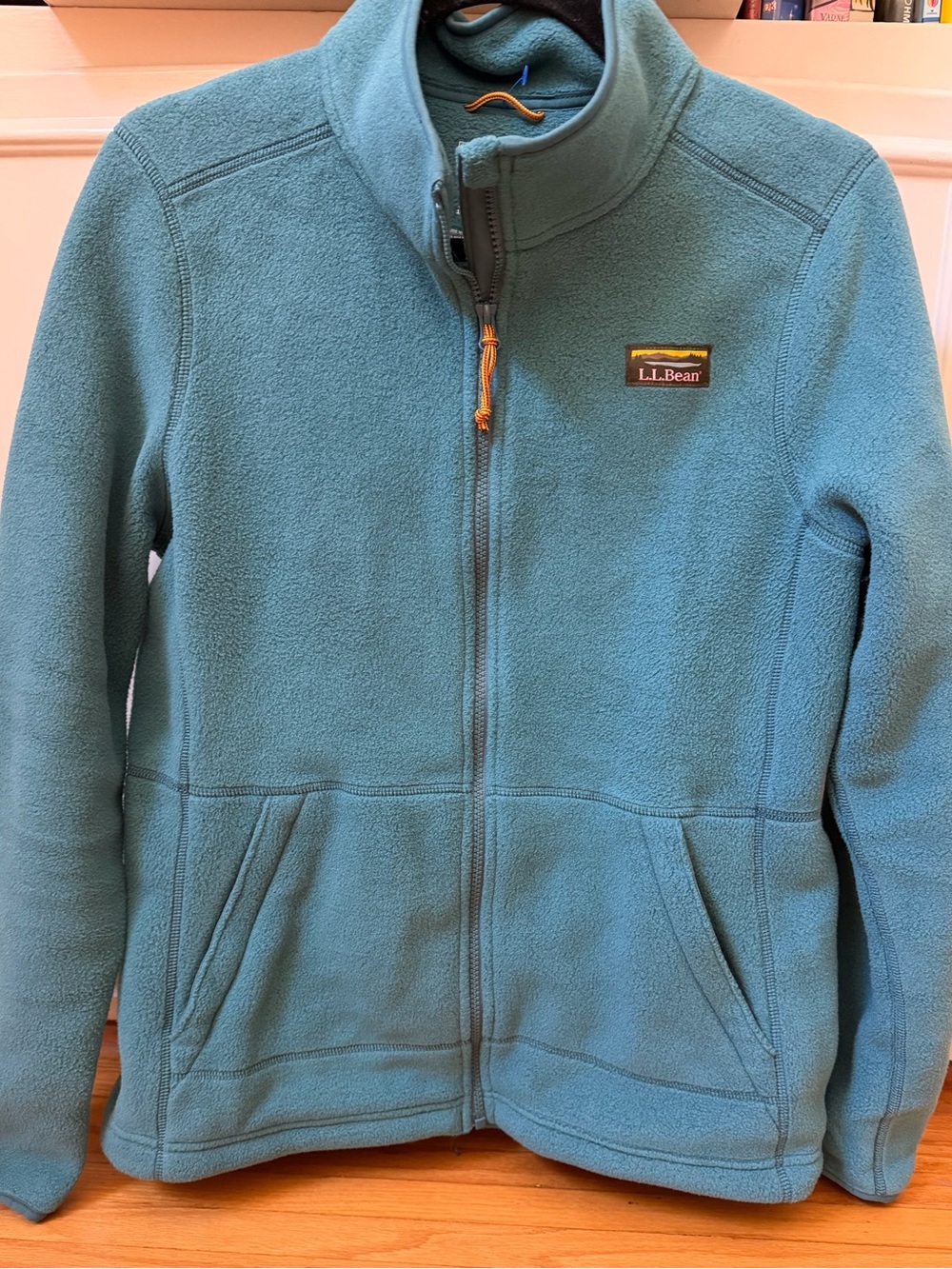 L.L.Bean Women's Mountain Classic
Fleece Jacket Teal - Size Medium